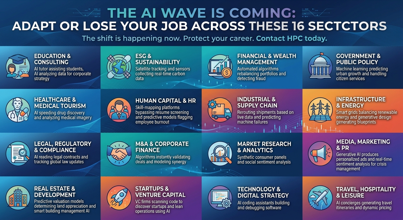 The AI Wave is Coming Ireland: Adapt or Lose Your Job Across These 16 Sectors